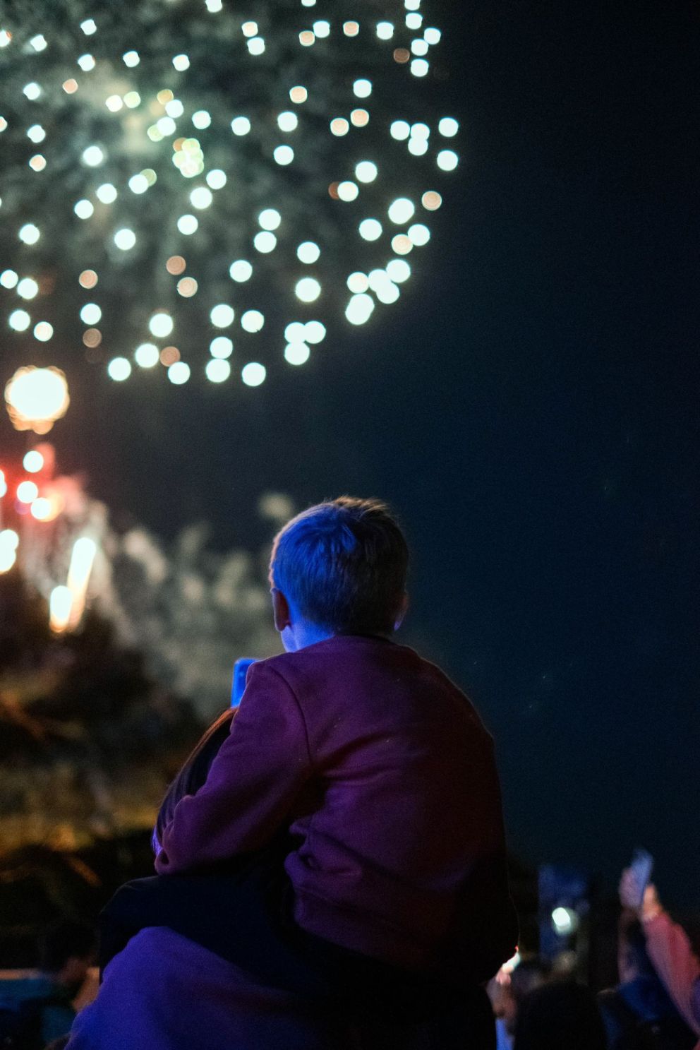 Crowds enjoy fireworks at Summer Fest